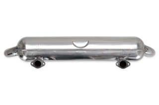 Muffler 911 T/E/S  1/1963-7/1973 - Street - Stainless Steel - 2 in x 2 out - Ø 70 mm (2 3/4") Tips