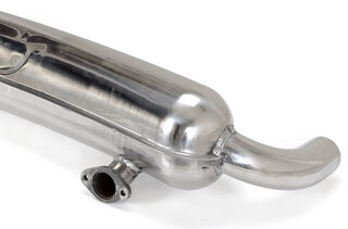 Muffler 911 T/E/S  1/1963-7/1973 - Street - Stainless Steel - 2 in x 2 out - Ø 70 mm (2 3/4") Tips