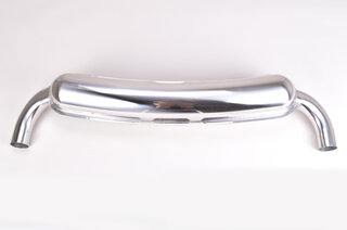 Muffler 911 2.7 L  8/1973-7/1975 - Street - Stainless Steel - 2 in x 2 out - Ø 70 mm (2 3/4") Tips