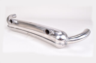 Muffler 911 2.7 L  8/1973-7/1975 - Street - Stainless Steel - 2 in x 2 out - Ø 70 mm (2 3/4") Tips
