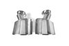 Exhaust Tip Set 993 Wide Body - Classic Design - Oval - Polished Stainless Steel - 4.6" W x 3.5" H