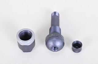 Aluminiumventil Titangrau eloxiert (auch für RDK) 12 Gramm