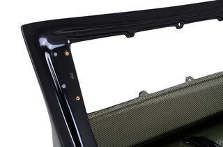 Queue de canard RS 73 kevlar-carbone, avec ouvertures pour feux de plaque d'immatriculation