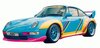 Front Lip Spoiler 993 - GT2 / RSR / RS Clubsport Style - Narrow Body - GRP - 3 Piece Original Style