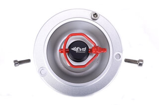FVD Center Lock Dummy (1pc) - For BBS Racing Wheels (E88, E05, E87, 5 Lug etc.) - Silver