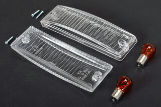 Frontblinkerglas Satz Weiß (2Stk) 911 74-89