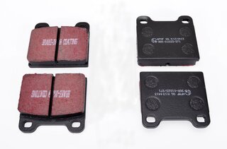 Club Sport Brake Pads Set - EBC Blackstuff - Street Legal - Front / Rear - Check Fitment Tab