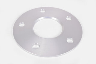 Wheel Spacer - 5 mm - Silver - Sold Individually