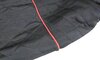 Brombacher Exclusiv Cover 996/997 4S ohne Heckspoiler  Schwarz, Naht rot, mit Tasche ohne Logo