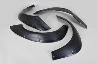 Jeu extentions d'ailes 993 GT2 14"  kevlar carbon