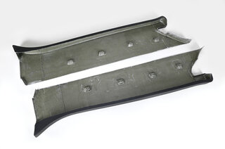 Jeu de bas de caisse 993 GT2 14"  kevlar/carbone