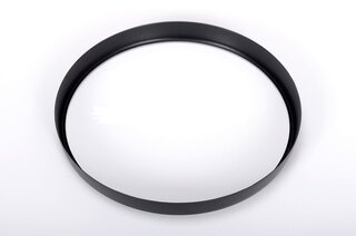 Outer Instrument Bezel 911 / 930  1965-89 - Speedo / Oil - Ø 100 mm - Black