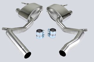 Secondary Sport Muffler Set Panamera S / 4S - Brombacher Edition - For FVD Exhaust Tips