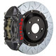 Brembo-Sport System GT-S (6-Kolben) 345x28mm, HA Type III, Bremssattel schwarz anodized