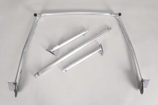 Arceau alu 964 TO avec appuis sur passage de roue et platines à souder