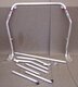 Heigo Roll Bar 996.1 and 996.2 Coupe - Aluminum - With Sunroof - Bolt In - X Diagonal + Tunnel