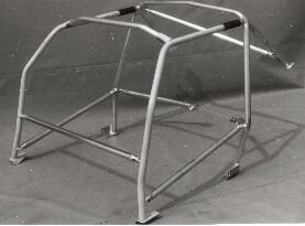 Roll Cage 911 Coupe - Aluminum - Sunroof - Weld-In - Diagonal + Tunnel + 2 Door Bars + Dash Bar