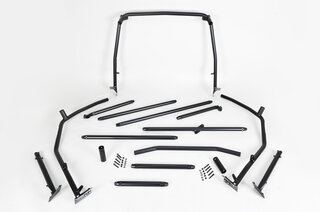 Cage acier 993 TO inclus protections lat+barre s/s tableau+croix+appuis sur tunnel+platines à souder