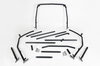 Cage acier 993 TO inclus protections lat+barre s/s tableau+croix+appuis sur tunnel+platines à souder