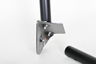 Cage acier 993 TO inclus protections lat+barre s/s tableau+croix+appuis sur tunnel+platines à souder