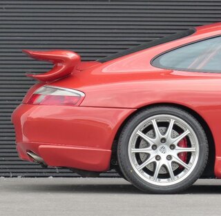 Rear Spoiler 996.1 Coupe - 996.1 GT3 Tribute / Aero Kit Cup - GRP - Includes Gurney