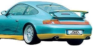 Rear spoiler GT3 Cup kevlar - for paint - without gurney