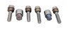 Felgenschlossatz - Silber - für 15mm VA + 23mm HA Distanzen