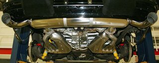 Free Flow Exhaust Kit 911 3.2L - Sport - With Heat - Dual Outlet - ø 84 mm Tips