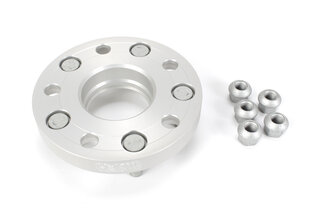 Wheel Spacer - 21 mm - Silver - Hub Centric - Sold Individually