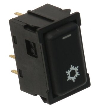 Climate Control Unit Switch 944 / 968 / 964 - Air Conditioning - Black
