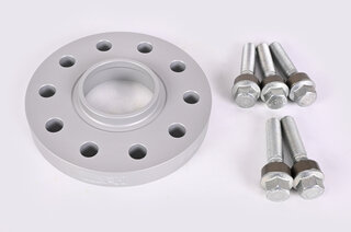 Distanzscheibe 23mm Alu eloxiert (1St.) incl. Radschrauben