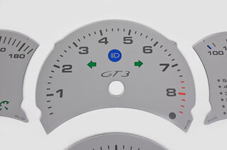 Zifferblattsatz Silber 986/996/GT3 alle Modelle bis 2001