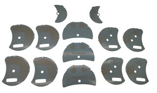 FVD Brombacher Instrument Face Set 986 / 996.2 - 2002-2005 - Speed Yellow