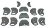 FVD Brombacher Instrument Face Set 986 / 996.2 - 2002-2005 - Speed Yellow