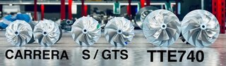 Porsche 992 Carrera Turbocharger Upgrade | TTE 740 | Left | Send In | Remanufactured in Germany