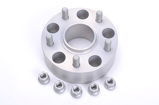 Wheel Spacer - 57 mm - Silver - Hub Centric - Sold Individually