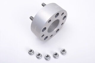Wheel Spacer - 57 mm - Silver - Hub Centric - Sold Individually