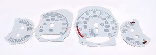 Zifferblattsatz Leuchtgrün (RAL 6038) 991.2 GT3 RS PDK-KMH-Celsius mit Logo