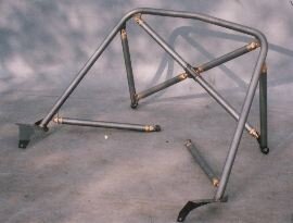 Überrollbügel Alu 993 RS/ GT2 Clubsport schraubbar incl.Tunnelstrebe und  Kreuzdiagonale