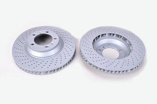 Brake service kit front 997.1 Turbo steel brake & 997.2 Turbo w/o center lock