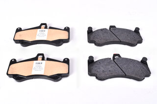 Brake service kit front 997.1 Turbo steel brake & 997.2 Turbo w/o center lock
