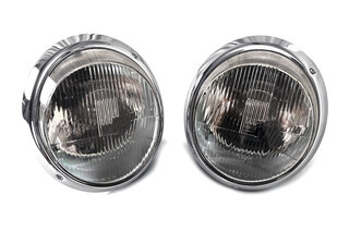 LED Frontscheinwerfer-Satz (2 Stück) - Chrom