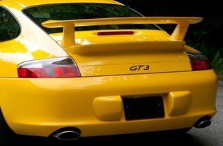 Rear Spoiler 996.2 Coupe - 996.2 GT3 Tribute / Aero Kit Cup II - Kevlar / Carbon - Wing Not Adjust.