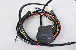 Sitzheizung Nachrüstkit Carbon 12V mit 5 Stufen Schalter (2 Matten = 1 Sitz+Lehne)