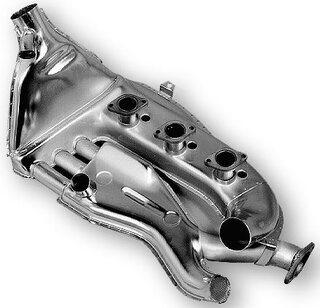 Wärmetauscher links Edelstahl 911 E/S + 2.7 L  8/1971 - 7/1976  für mechanische Einspritzer