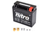 Batterie 12V 20AH Gel Nitro incl. Befestigunsbolzen,  6.1kg  (118x118x75)