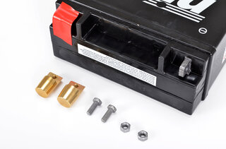 Batterie 12V 20AH Gel Nitro incl. Befestigunsbolzen,  6.1kg  (118x118x75)