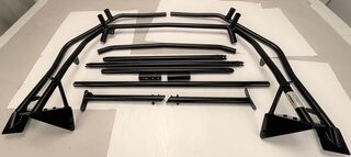 Cage acier 924/944/968 protections lat./barre harnais/diagonale filetée (non homologable FIA/FFSA)