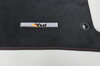Floor Mat Set 944 - Black Tufted Velour - Red Edging - Red Stitching - FVD Brombacher Logo