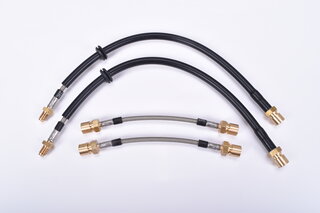Stainless Brake Lines - 944 / S / S2 / Turbo / Turbo S - Without Sports Suspension (M030)